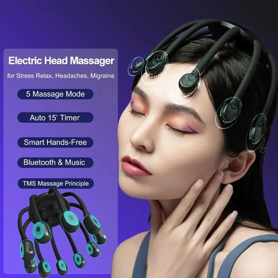 Octopus Head Massager