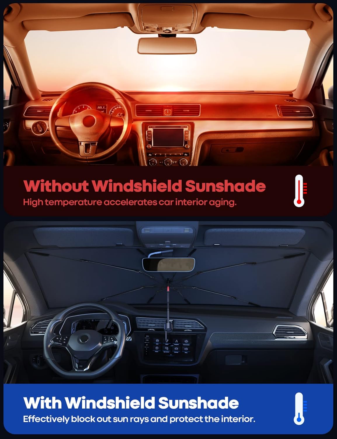 Foldable Car Sun Umbrella