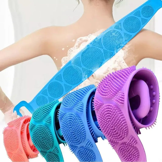 Single Side Silicone Bath Towel Scrubber
