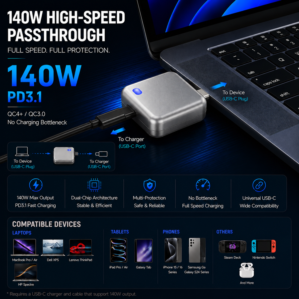PopGuard 140W Automatic Charging Disconnector