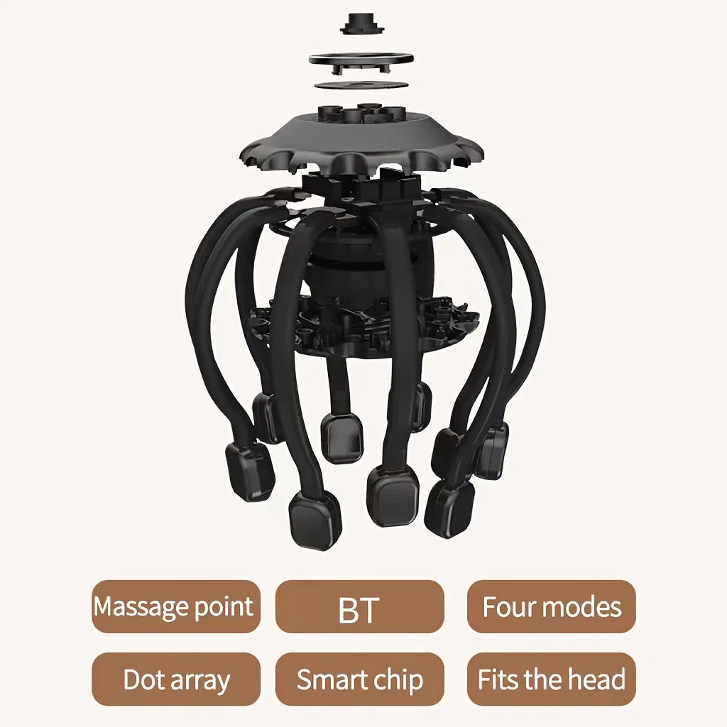 Octopus Head Massager