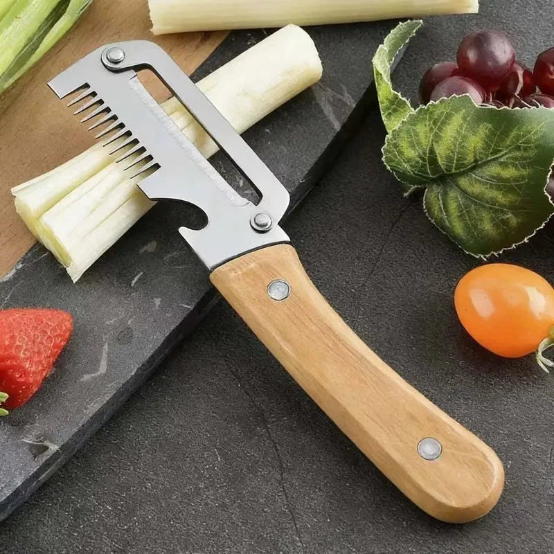 3-in-1 Vegetable Peeler Knife | Stainless Steel Kitchen Tool