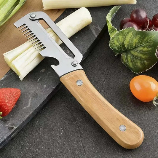 3-in-1 Vegetable Peeler Knife | Stainless Steel Kitchen Tool